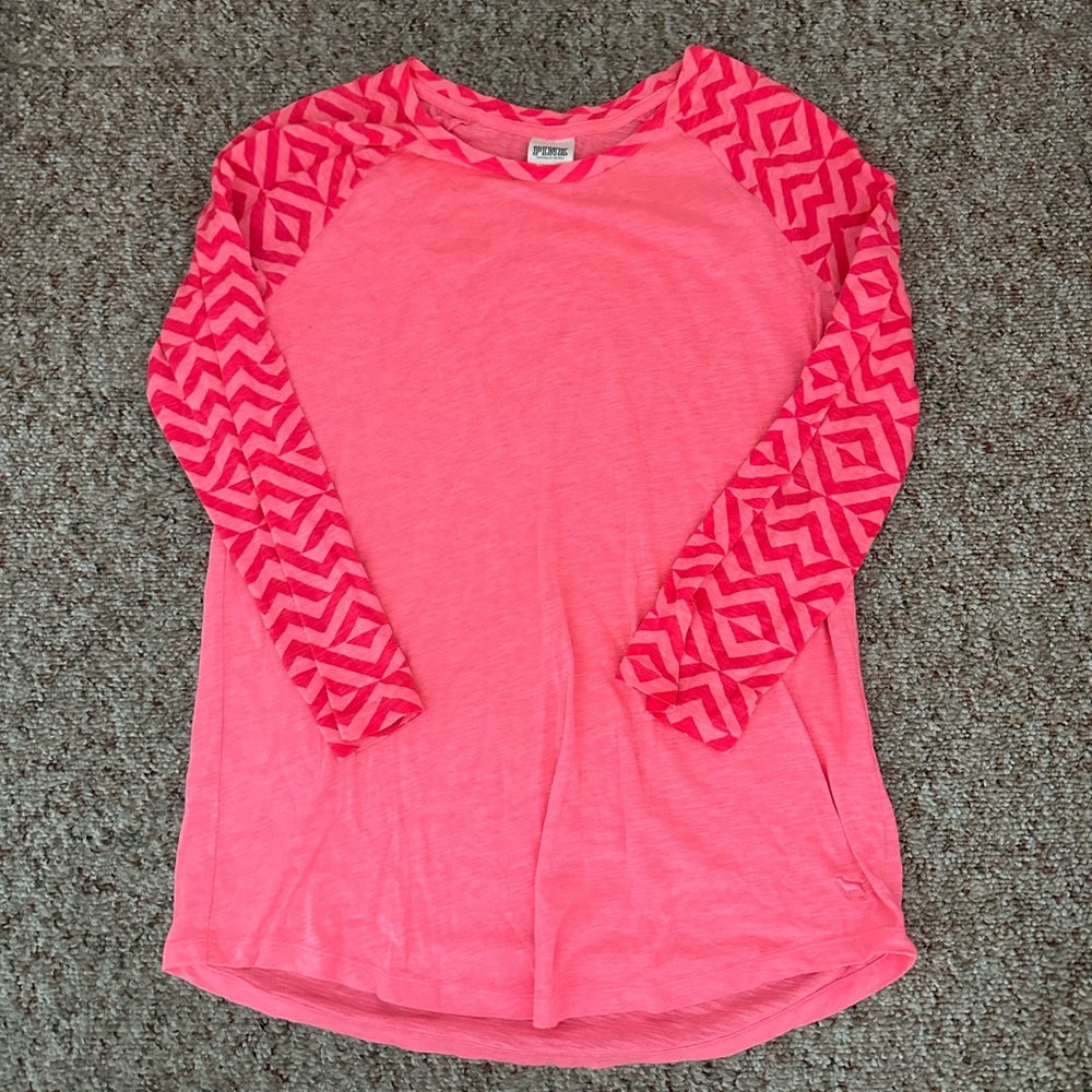 PINK 3/4 sleeve shirt